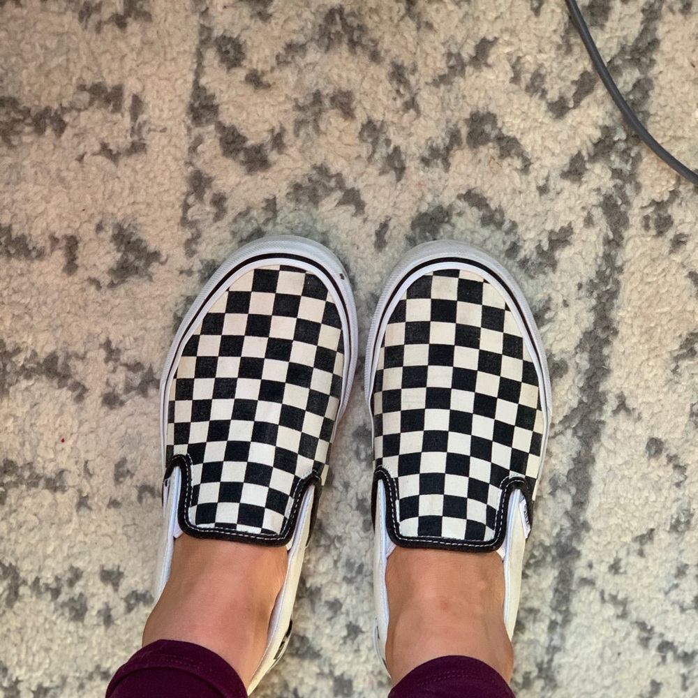 Checkered vans